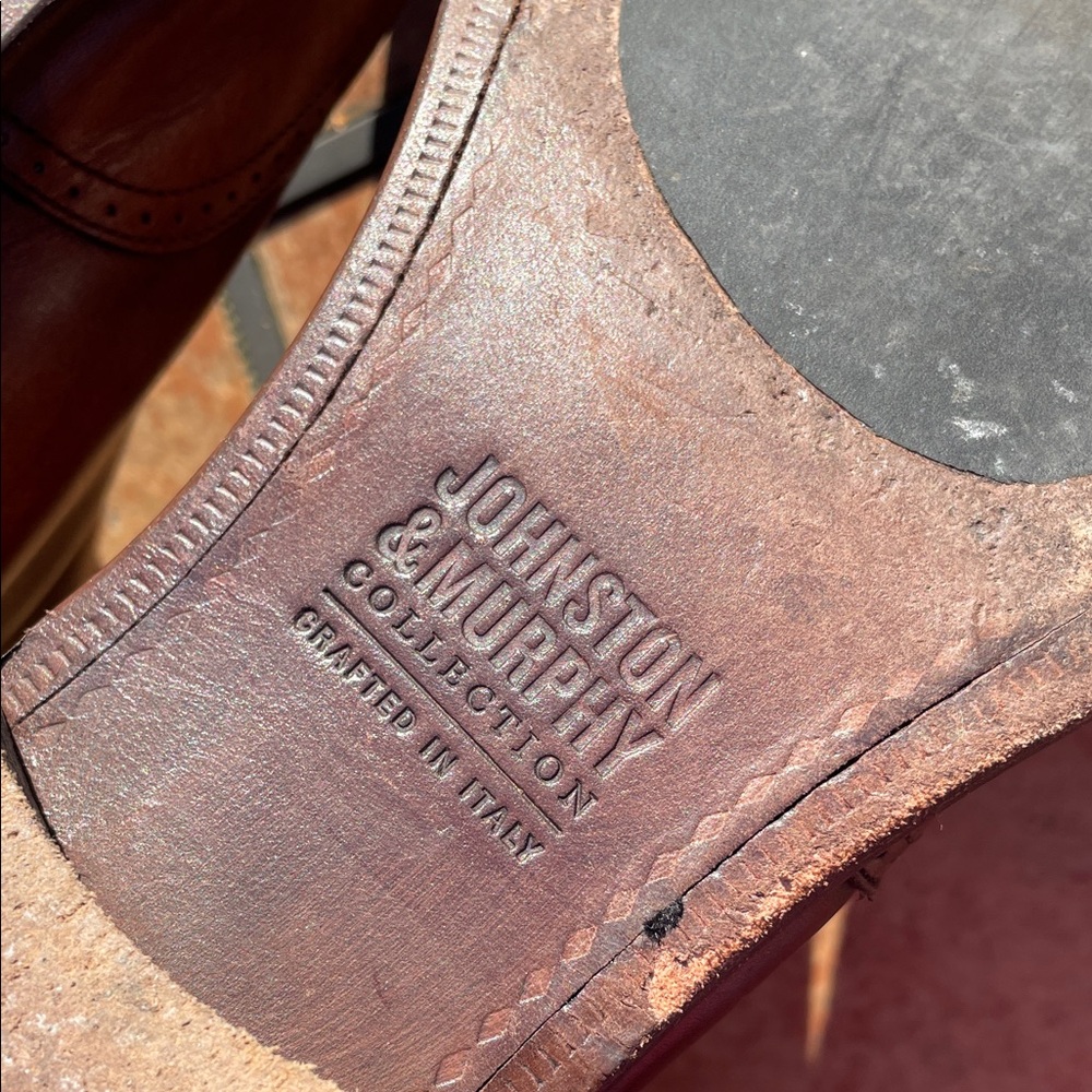 Johnston & Murphy Tan Leather ankle Boots - Picture 7 of 10